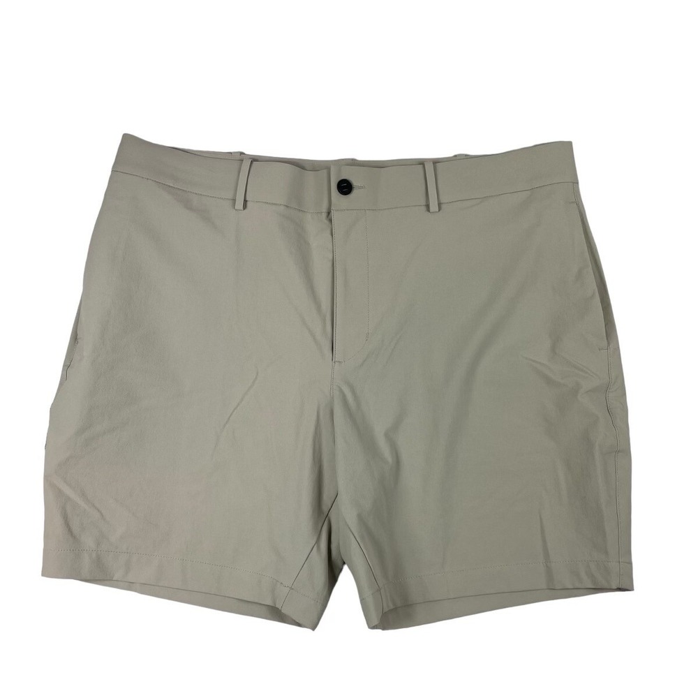 Western Rise Mens 40 Dune Tan Evolution Shorts Tech Performance 7in Travel